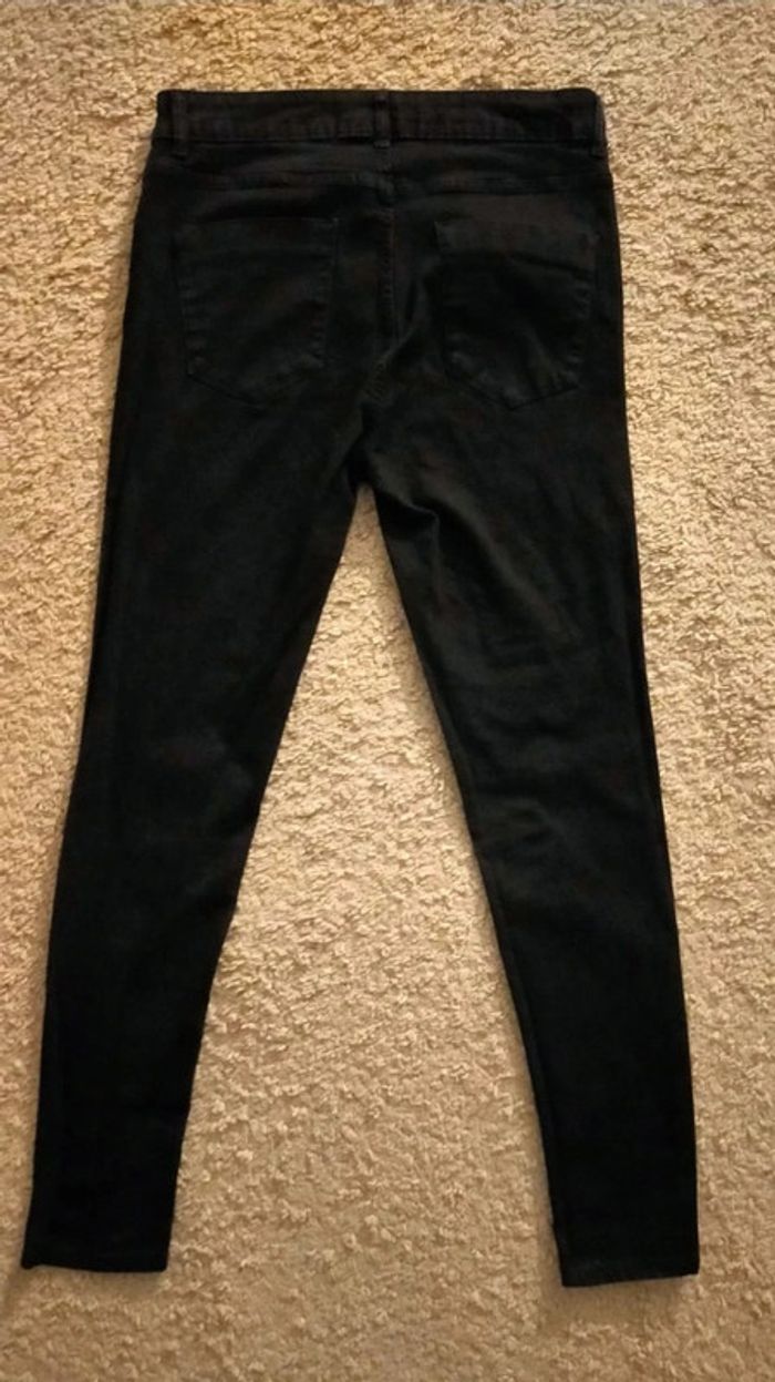Jean Kiabi skinny noir femme, taille 40 - photo numéro 2
