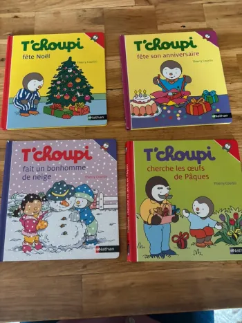 Lot 4 livres t choupi