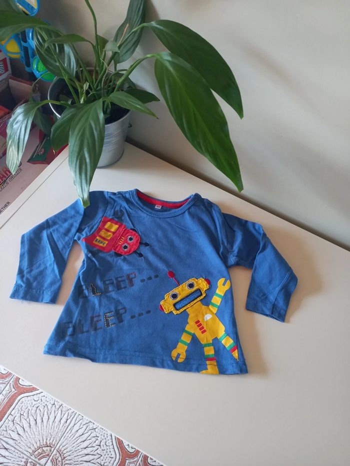 T-shirt manches longues garçon taille 80