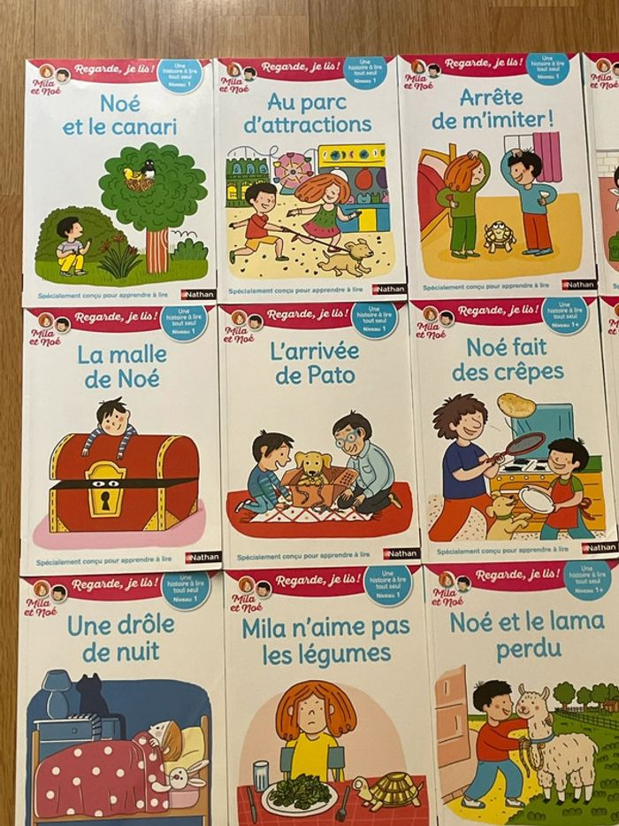 19 livres apprentissage lecture Regarde je lis avec Mila et Noé CP niveau 1 - photo numéro 2