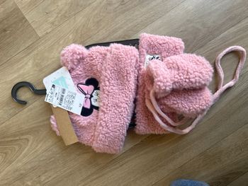 Écharpe bonnet gant  Minnie