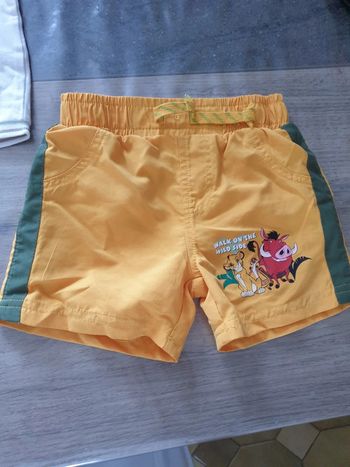 Short garçon 12/18 mois neuf