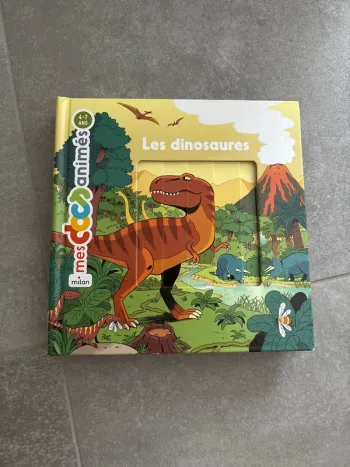 Livre mes docs animés Dinosaures