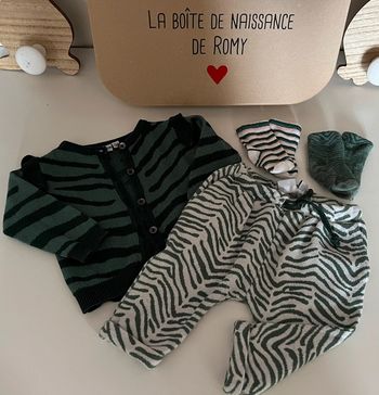 Ensemble pantalon & gilet 3 mois