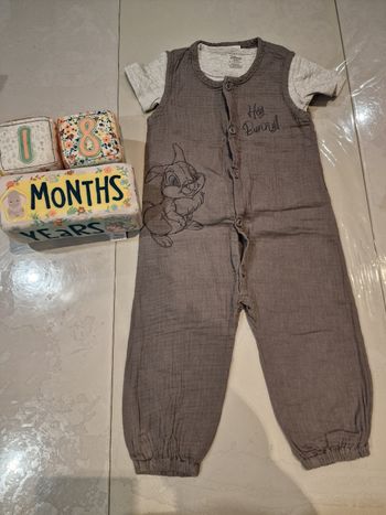 Salopette disney panpan 18M