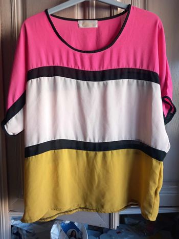 Tee-shirt légèrement transparent Ethina