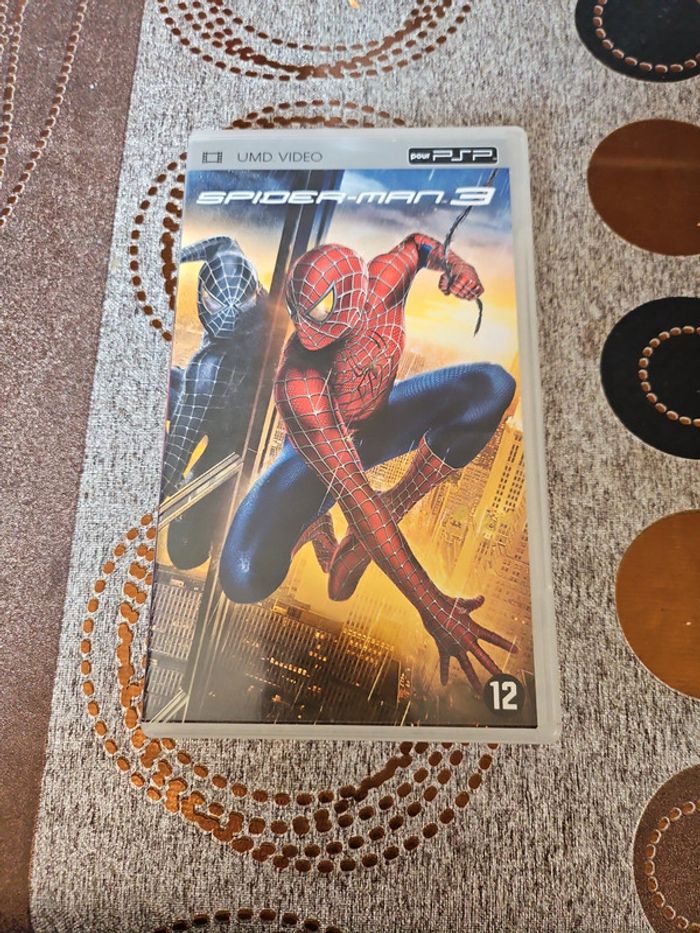 Ump vidéo pour psp spider man 3