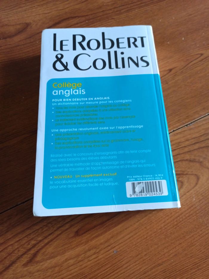 Dictionnaire anglais/ français le Robert &collins - photo numéro 2