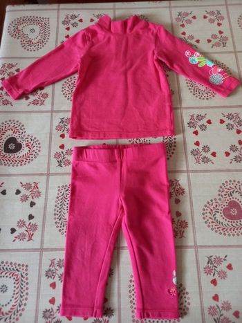 Ensemble pull legging