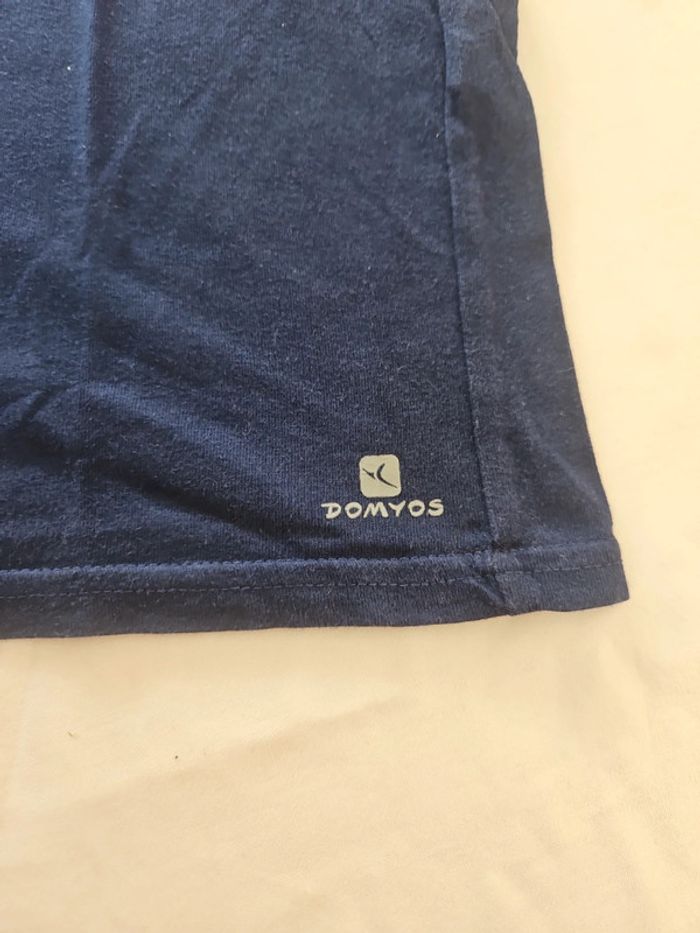 T-shirt bleu marine Decathlon- 14 ans - photo numéro 2