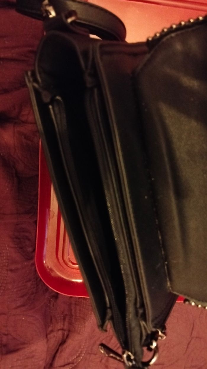 Sac 2en 1 dos et bandoulière noir gallantry - photo numéro 6