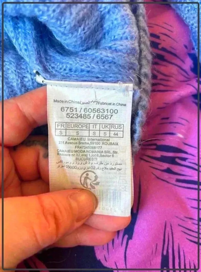 Pull tout  doux  taille  36  marque  camaïeu - photo numéro 4