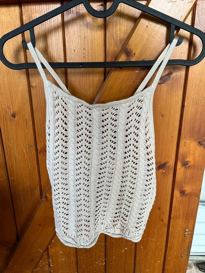 Débardeur crochet