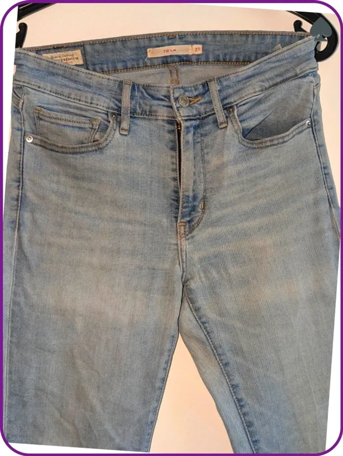Jeans Levi's 712 femme 36 - photo numéro 5