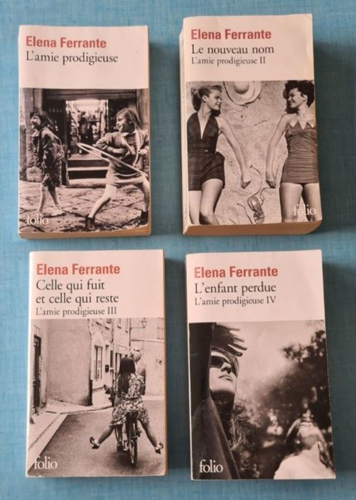L'amie Prodigieuse lot des 4 tomes - photo numéro 1