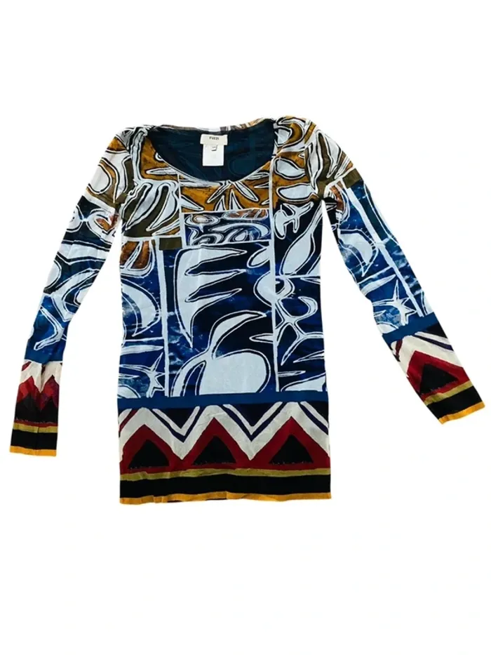 Top en maille moulant Y2K Fuzzi XXL