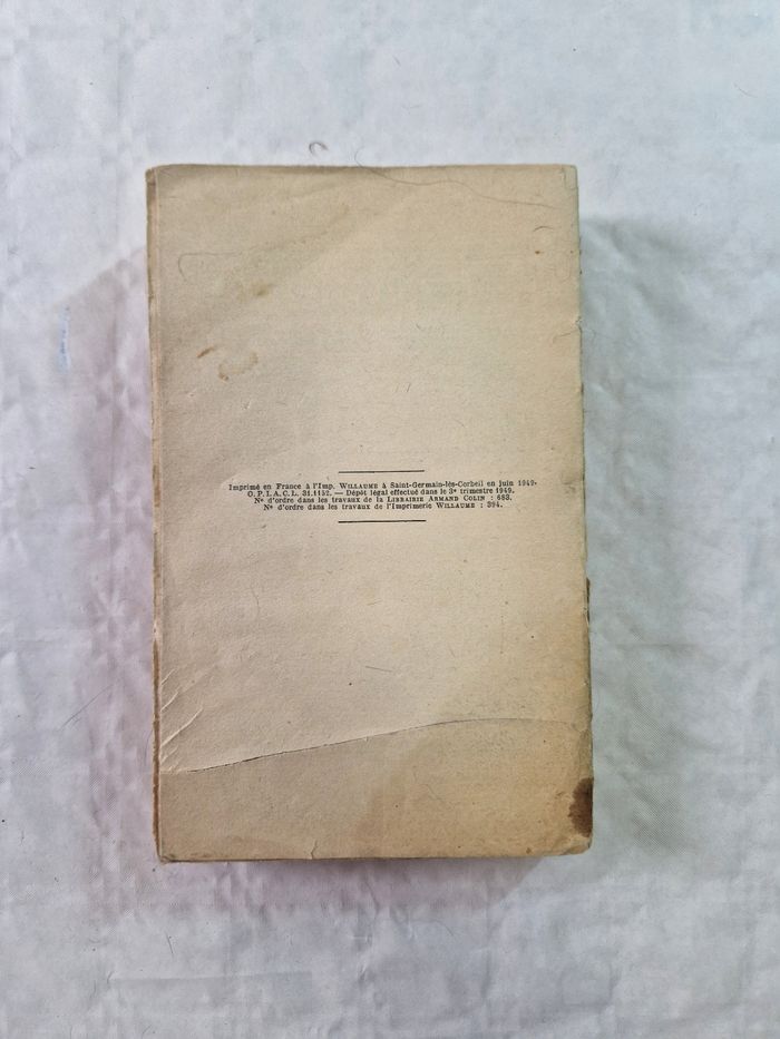 Livre ancien , traité de l'existence morale  , 1949  , Georges Gusdorf - photo numéro 3