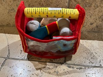 Caisse à outils enfants en mousse