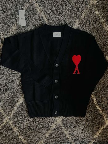 Cardigan Ami Paris noir