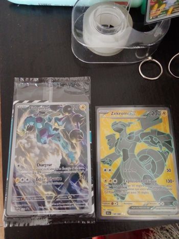 Lot de cartes Pokémon foudre noire
