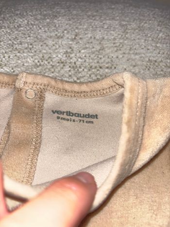 Pyjama velours 