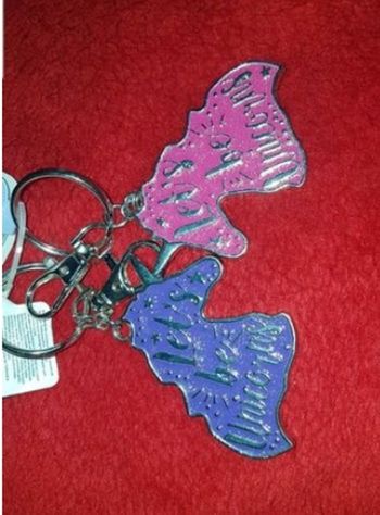 2 porte clé Licorne BBF