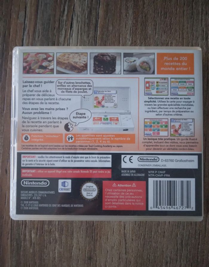 🌿Jeux DS lecon de cuisine🌿 - photo numéro 3