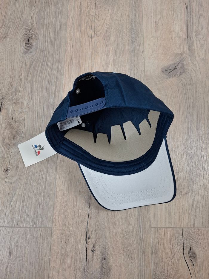 Casquette Le Coq Sportif Bleu Taille Unique Réglable - photo numéro 6