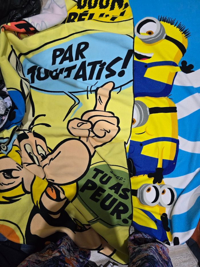 2 serviettes de plage