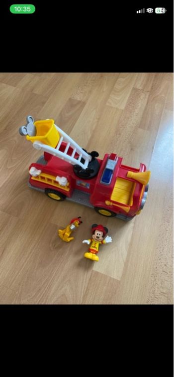 Camion de pompier Mickey