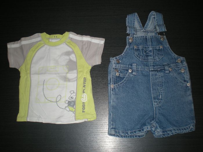 Lot de 22 vêtements garçon été 6 mois - photo numéro 8