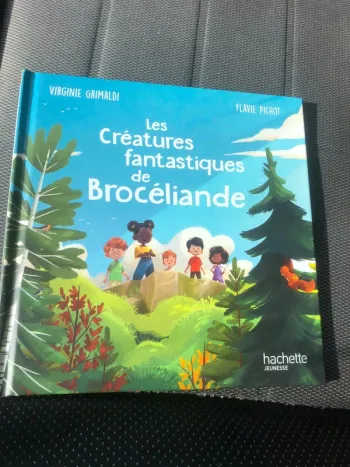 livre hachette jeunesse les créatures fantastiques de Brocéliande