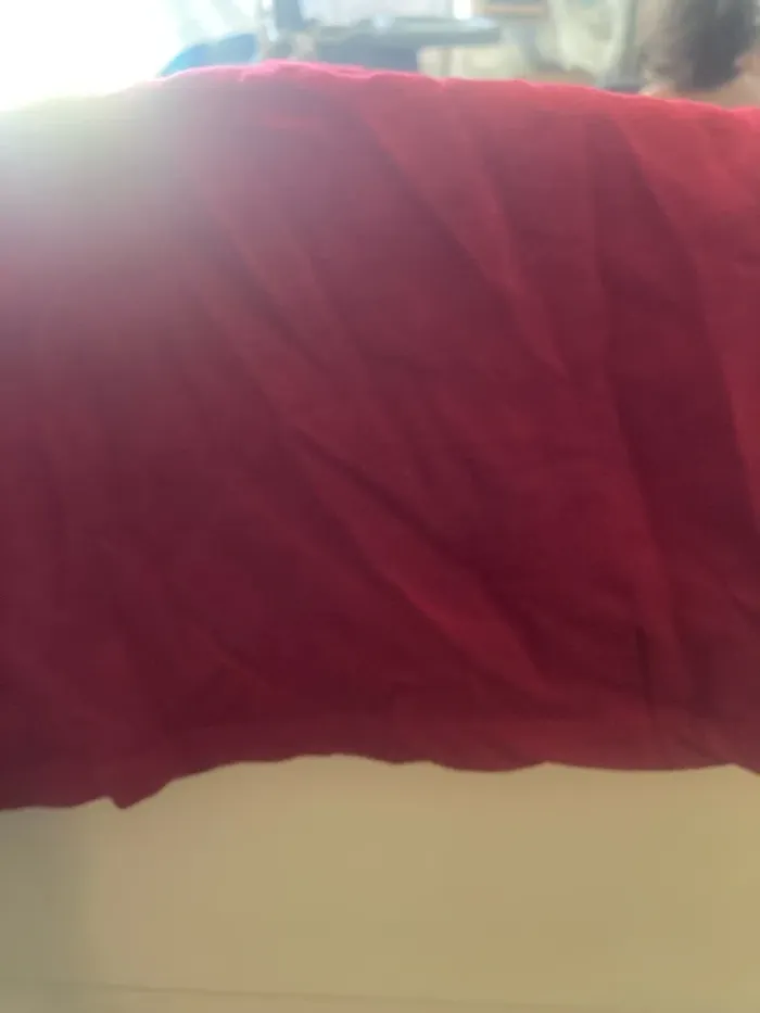 Top rouge croisé Streetwear Society – Taille L – décolleté en V, ajustable côté gauc - photo numéro 8