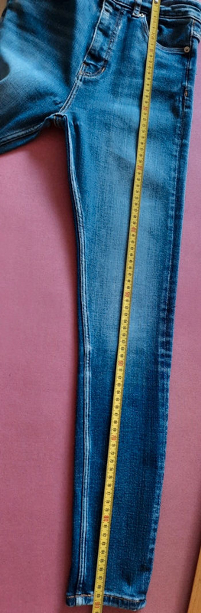 Jean bleu Zara taille 34 - photo numéro 6