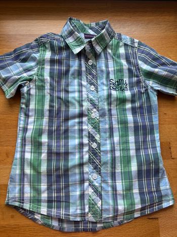 Chemise MC sergent major 6 ans garçon