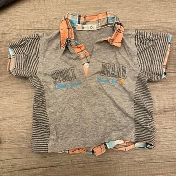 T-shirt polo 12 mois