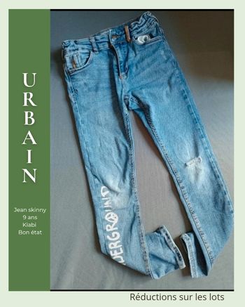 ✨ Jean Skinny "Underground" – Style Urbain ✨