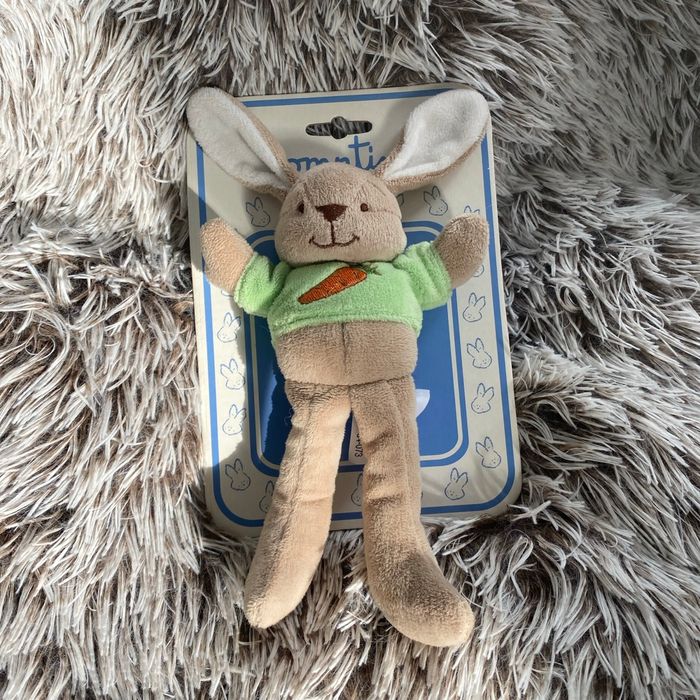 Doudou lapin comptine neuf etiquetté