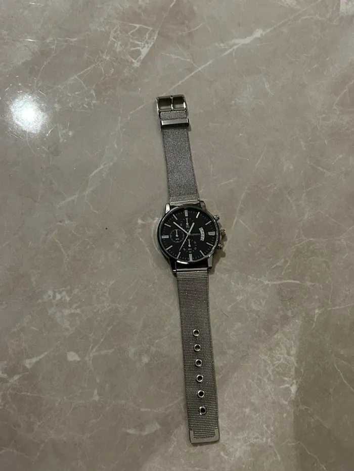 Montre homme acier inoxydable - Élégante et neuve - photo numéro 3