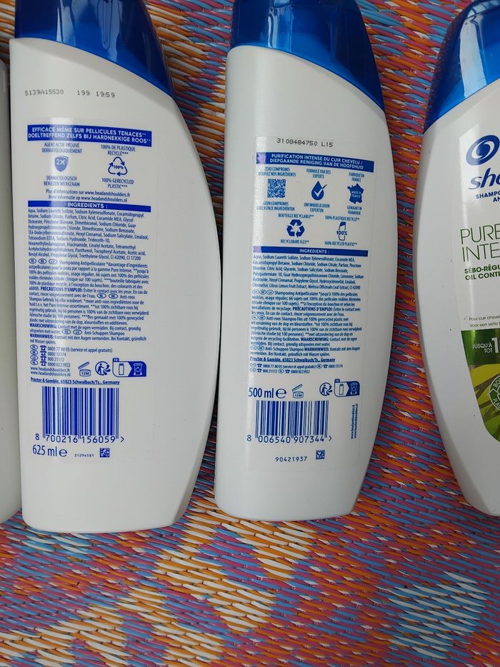 Shampoings head and shoulders - photo numéro 2