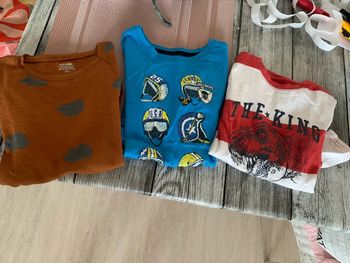 Lot t-shirt manches longues