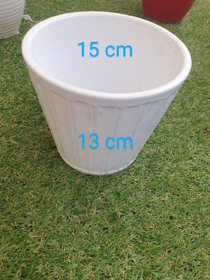 Bac pot fleur plante balcon jardin jardinière