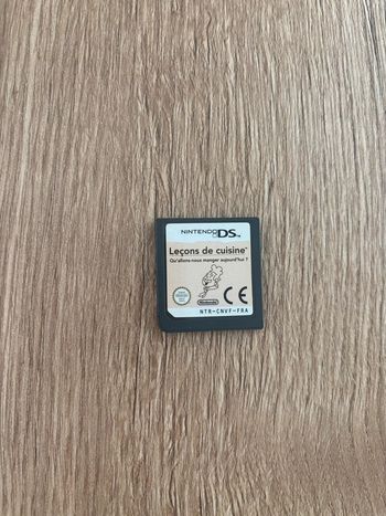 Jeu Nintendo DS leçon de cuisine