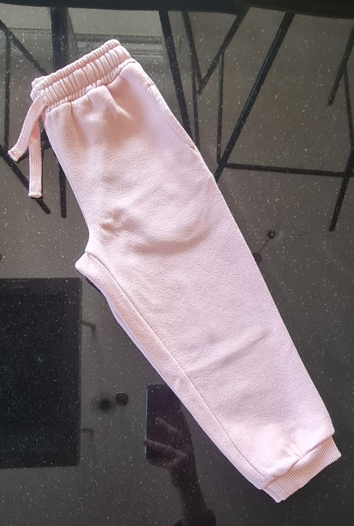 Jogging molletonné rose TEX 24 mois – doux et chaud, très bon état - photo numéro 6