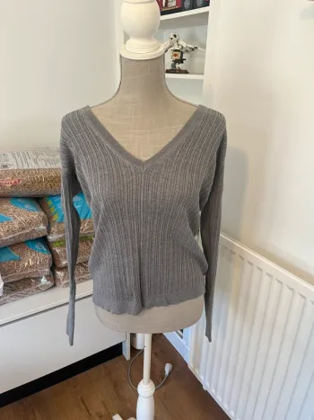 Pull décolleté V