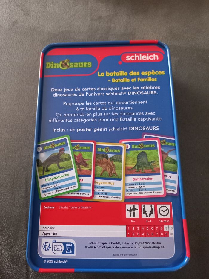 Jeu la bataille des espèces schmidt schleich - photo numéro 2