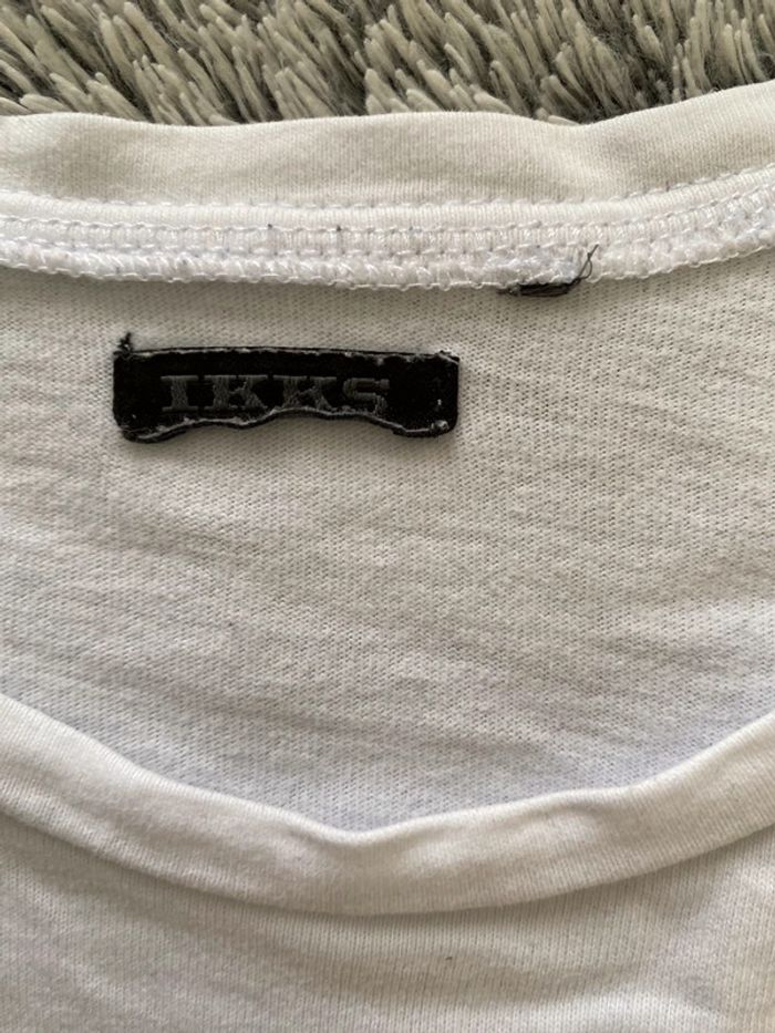 Teeshirt manches longues IKKS - 10 ans - photo numéro 3