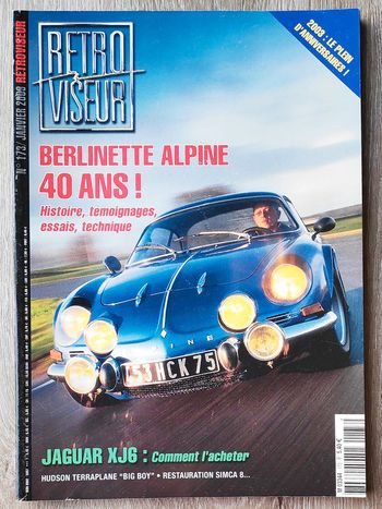 Rétroviseur n°173 - Berlinette Alpine