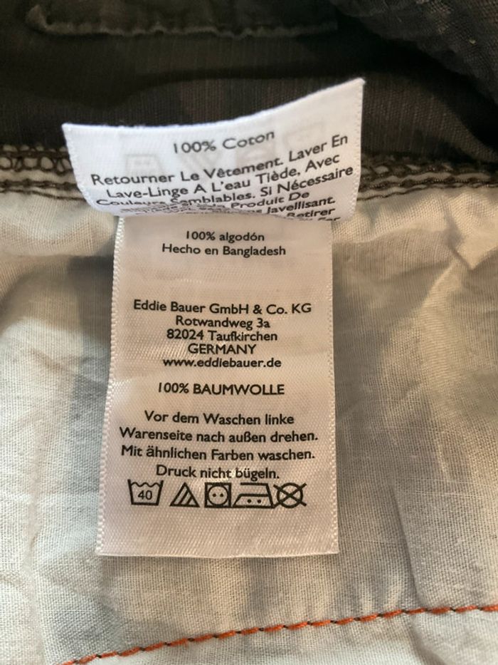 Short cargo gris pour homme Eddie Bauer taille 36 428 - photo numéro 12