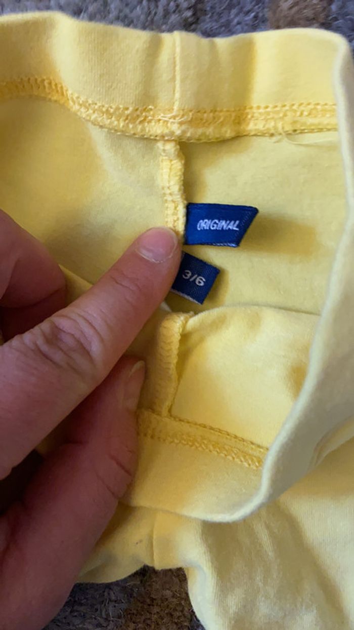 Lot de 3 Legging fille 3 mois - photo numéro 5